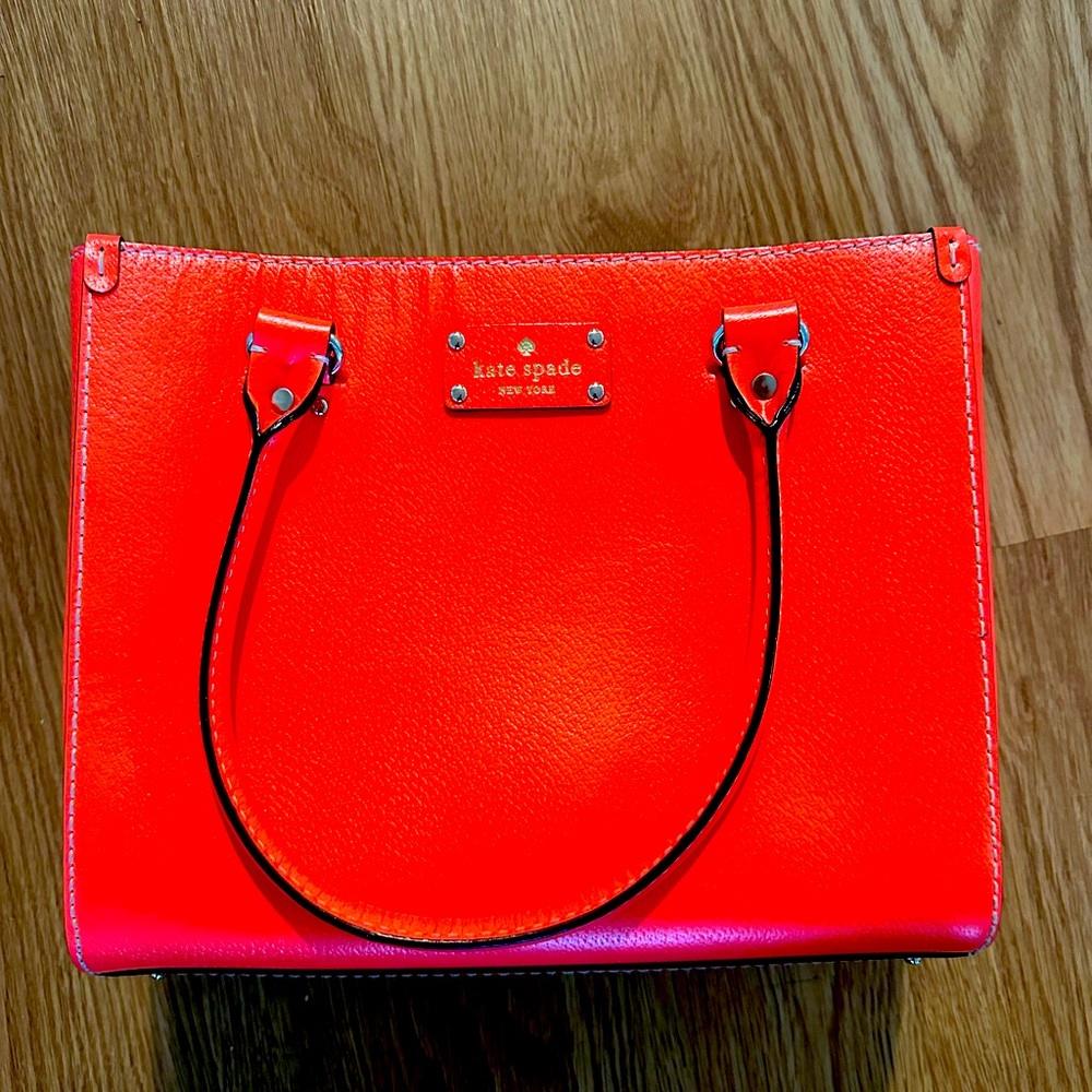 Kate spade purse orange:red